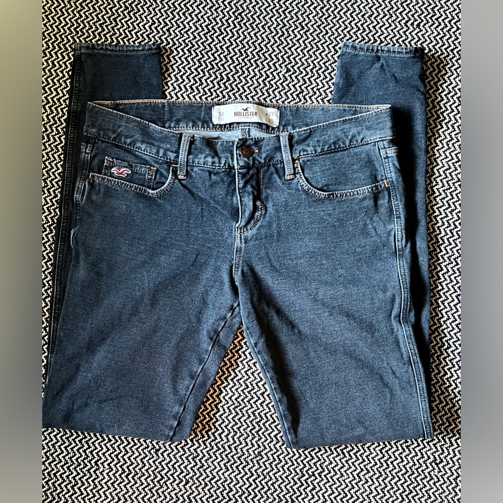 Hollister Jegging, darker blue wash, 5 regular - Picture 2 of 5